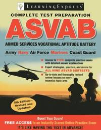 Asvab : Armed Services Vocational Aptitude Battery