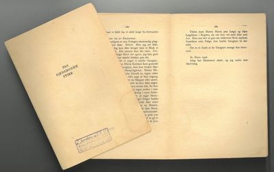 Paa gjengrodde Stier. 2. korrektur. Datert 28.…