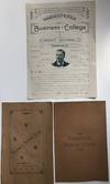 Washington Business College: 3 items -- 1890 Catalogue...together with Names of Students, General Information, &c.; Circular for Washington Business College and Night School, 1892; The Washington Business College ...1900..