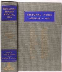 cover of Personal Injury Annual - 1980