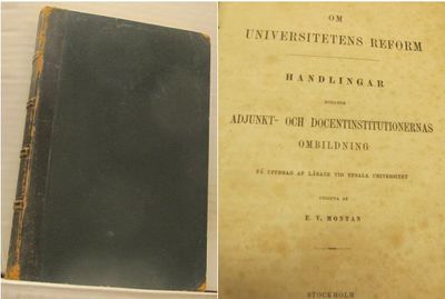 Om universitetens reform. Handlingar rörande…