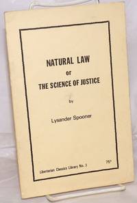image of Natural law, or the science of justice