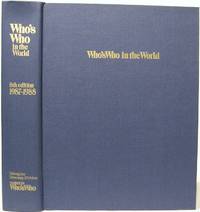 cover of Who's Who in the World, 8th Edition,1987-1988