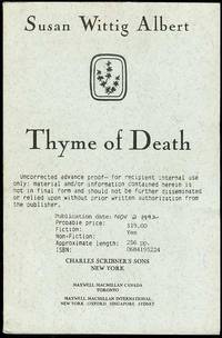 Thyme of Death by Susan Wittig Albert - 1992