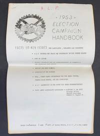 1953 Election Campaign Handbook