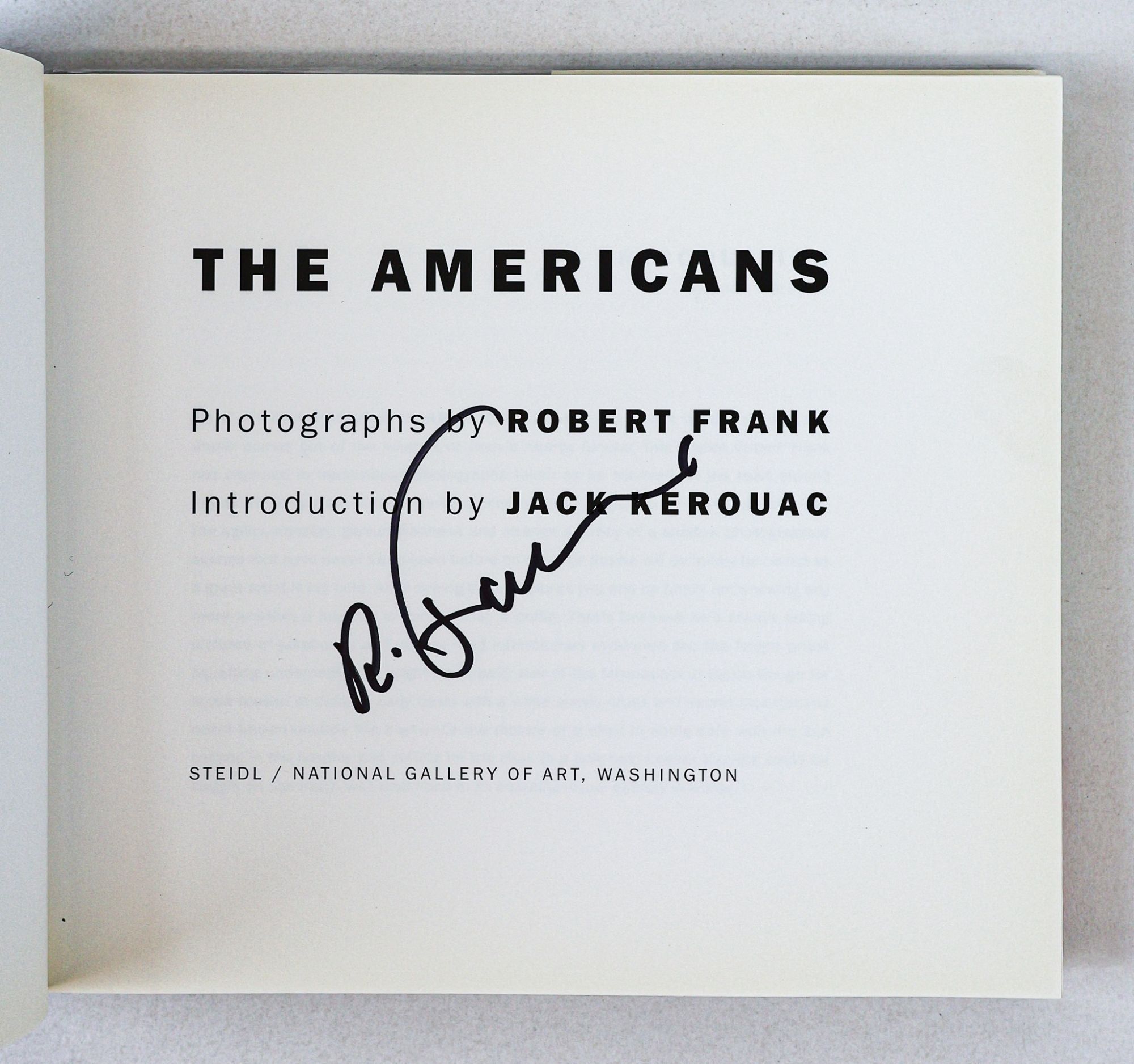 THE AMERICANS, Robert Frank, Signed, First Steidl Edition - Biblio