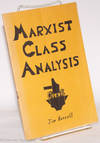 Marxist class analysis