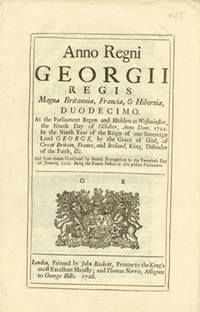 An Act for repealing the Duty laid upon Snuff, by an Act made in the Eighth Year of Her late...