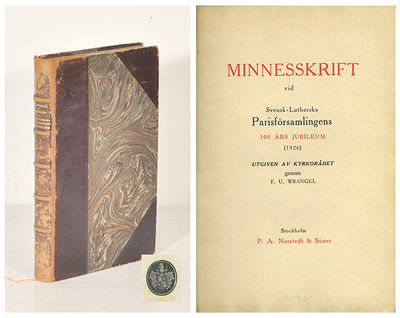 Minnesskrift vid svensk-lutherska…