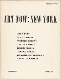 Art Now: New York (Vol. 4, Nos. 1 and 2)