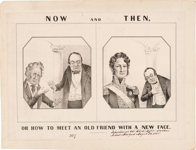 NOW AND THEN, OR HOW TO MEET AN OLD FRIEND WITH A NEW FACE