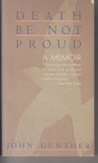 Death Be Not Proud: A Memoir