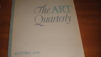 cover of THE ART QUARTERLY. VOLUME XII NO. 4 AUTUMN, 1949