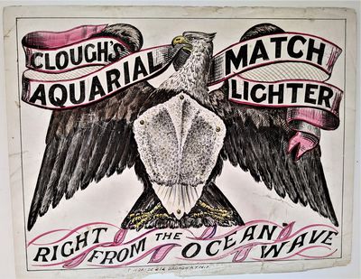 Clough's Aquarial Match Lighter: Right from the Ocean Wave