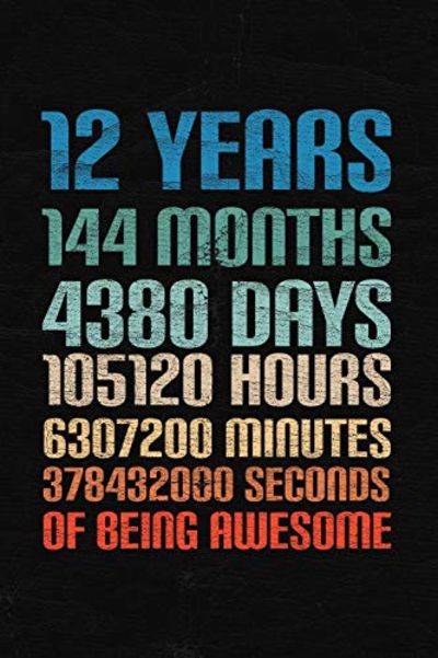 12 Years Of Being Awesome Happy 12th Birthday 12 Years Old Gift For great-ideas-for-your-10-12-year-old-s-birthday-party-prim-mart
