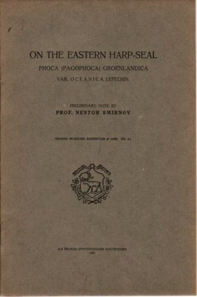 On the eastern Harp-seal.