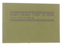 image of WHEN GRAPES TURN TO WINE: Versions of Rumi