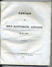 Bihang till Jern-kontorets annaler för år 1828.
