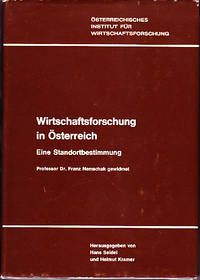 Osterreichisches Institut Fur Wirtschaftsforschung. Wirtschaftsforschung in Osterreich, Eine...