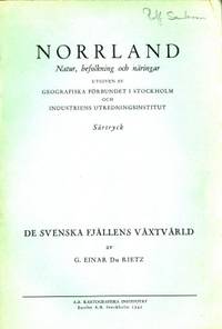 De svenska fjällens växtvärld.