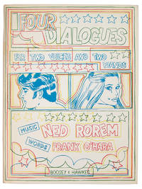 FOUR DIALOGUES : FOR TWO VOICES AND TWO PIANOS