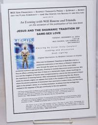 image of An Evening With Will Roscoe_Friends on the occasion ofthe publication of his new book