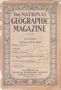 National Geographic Society 1914 July by National Geographic Society - 1914