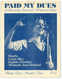 image of Paid My Dues: A Quarterly Journal of Women in Music. Vol III, no. 3 (Jul-Sep 1979)