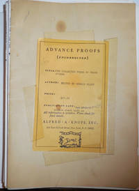 cover of The Collected Poems of Frank O'Hara (Advance Proofs)
