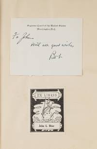 The Law, With Tipped-In Inscribed Gift Card from Robert Jackson