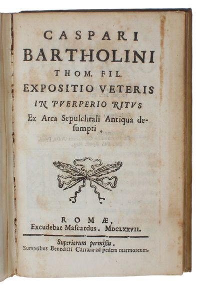De tibiis veterum, & earum antiquo usu libri tres (+) Expositio veteris in puerperio ritus. (photo 2)