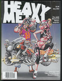 cover of HEAVY METAL Feb 1985: The Adult Illustrated Fantasy Magazine from the People Who Bring You the National Lampoon