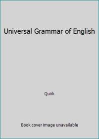 A University Grammar of English