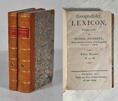 Geografiskt lexicon. I-II.
