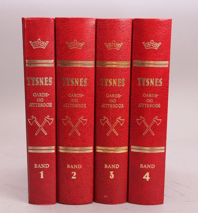 Tysnes. Gards- og ættesoge. 4 bind. Tysnes…