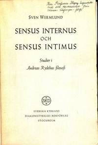Sensus internus och sensus intimus. Studier i…
