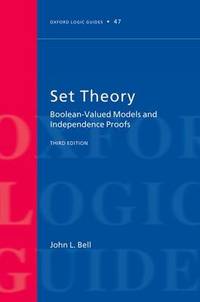 Set Theory: Boolean-Valued Models and Independence Proofs