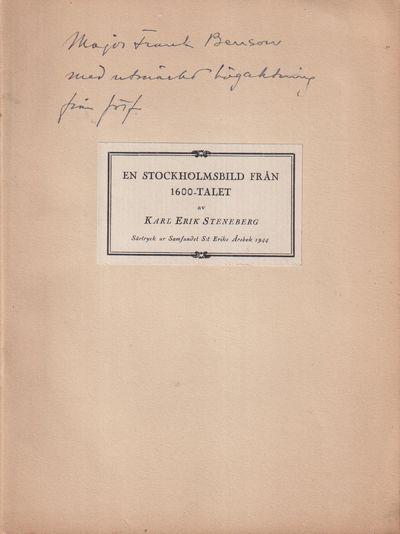 En stockholmsbild från 1600-talet [= rubrik].