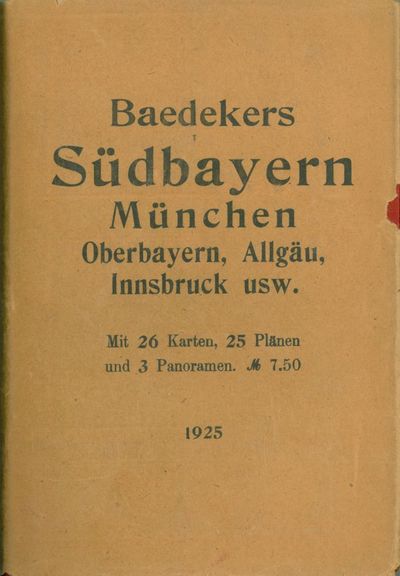 Baedeker, Karl : Südbayern. München, Oberbayern,…