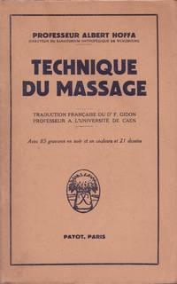 Technique du massage - 1er tirage