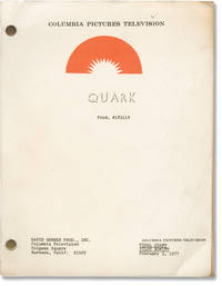 Quark (Original screenplay for the pilot of the 1977-1978 NBC television series) de Buck Henry (creator, screenwriter); Peter H. Hunt (director); Richard Benjamin, Tim Thomerson, Douglas Fowley, Cyb Barnstable, Patricia Barnstable (starring) - 1977