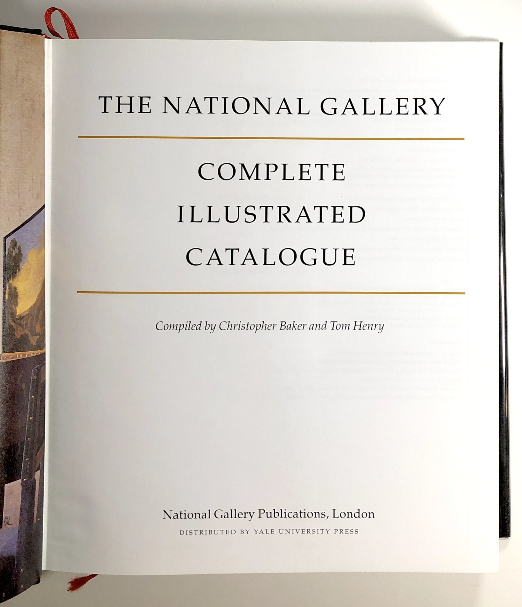 ナショナルギャラリーComplete Illustrated Catalogue The National Gallery Complete Illustrated Catalogue