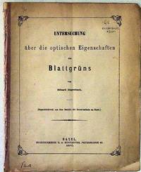 Untersuchung uber die optischen Eigenschaften des Blattgruns