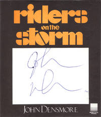 Riders on the Storm: My Life with Jim Morrison and the Doors. by DENSMORE, John. [Jim Morrison, Doors] - 1990.