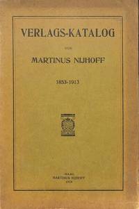 Fondscatalogus 1853-1913. by MARTINUS - THE HAGUE NIJHOFF - from Frits Knuf Antiquarian Books (SKU: 53154)