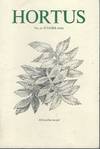 Hortus - A Gardening Journal. Number 90 [Volume Twenty-three, number 2)