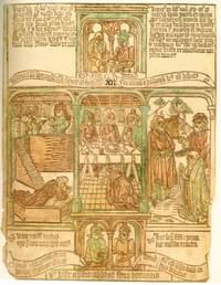 image of Biblia Pauperum; Faksimileausgabe des Vierzigblattrigen Armenbibel-Blockbuches in der Bibliothek der Erzdiozese Esztergom