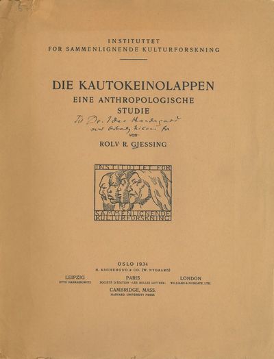 Die Kautokeinolappen. Eine antropologische Studie.