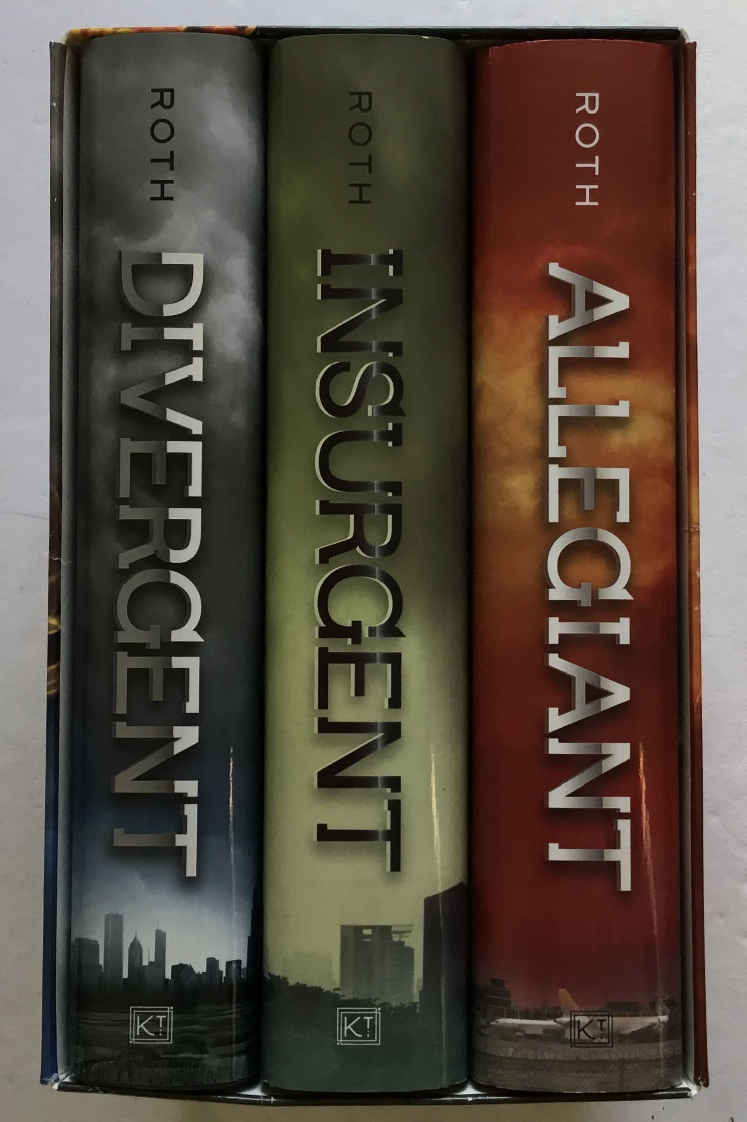 Divergent Book Spine