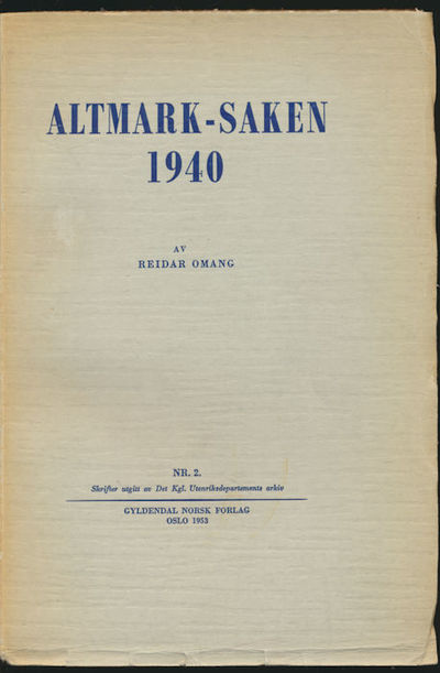 Altmark-saken 1940